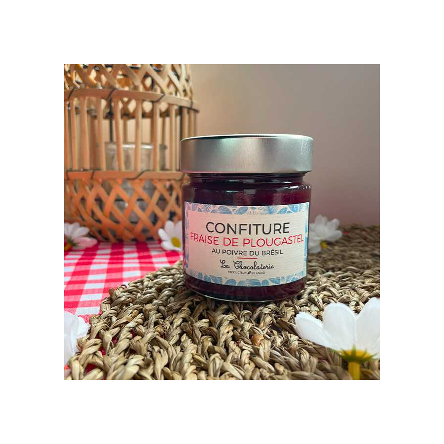 Confiture fraise de Plougastel