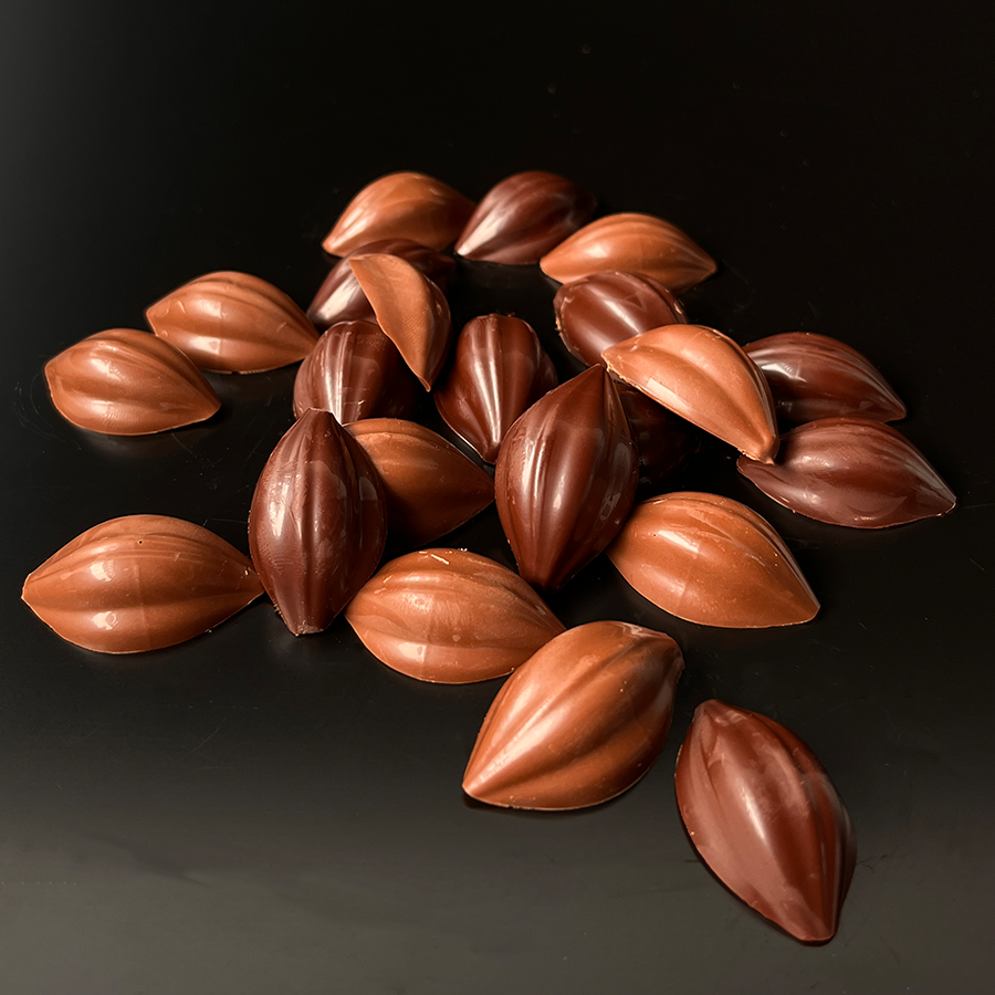 Cabosses cœur caramel