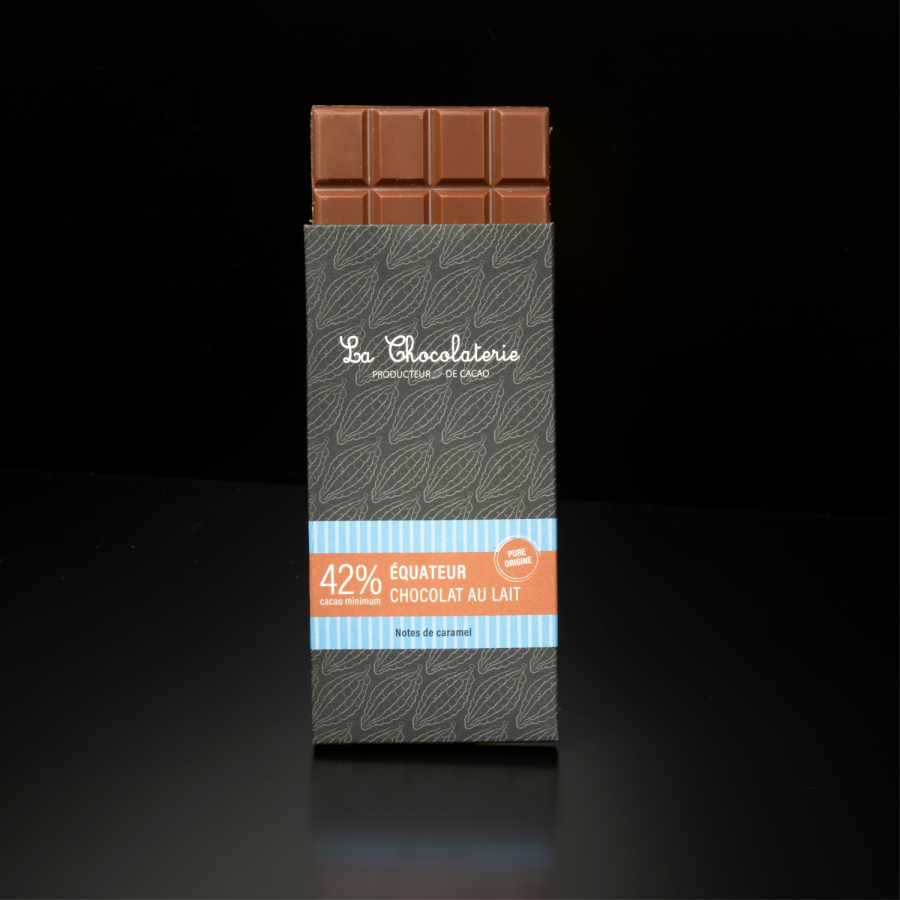 Tablette chocolat - Pure origine Équateur 42% rondeur