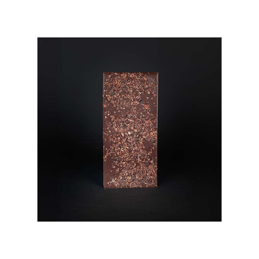 Tablette chocolat noir - Ouro Verde grué fleur de sel 70%