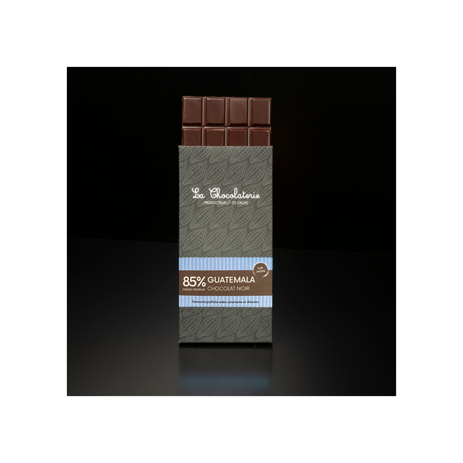 Tablette chocolat - Pure origine Guatemala 85% amertume et douceur