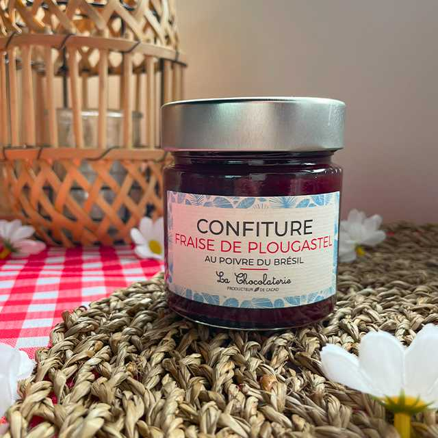 confiture fraise de plougastel