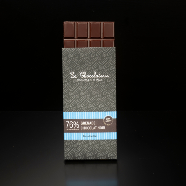 Tablette chocolat - Pure origine Grenade 76% acidulé