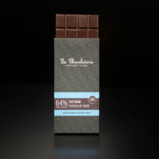 Tablette chocolat - Pure origine Vietnam 64% fruité