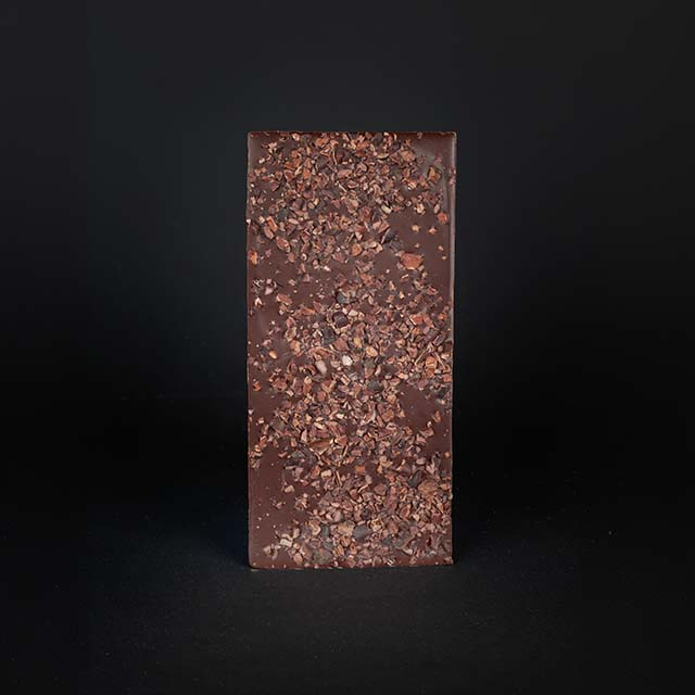Tablette chocolat noir - Ouro Verde grué fleur de sel 70%