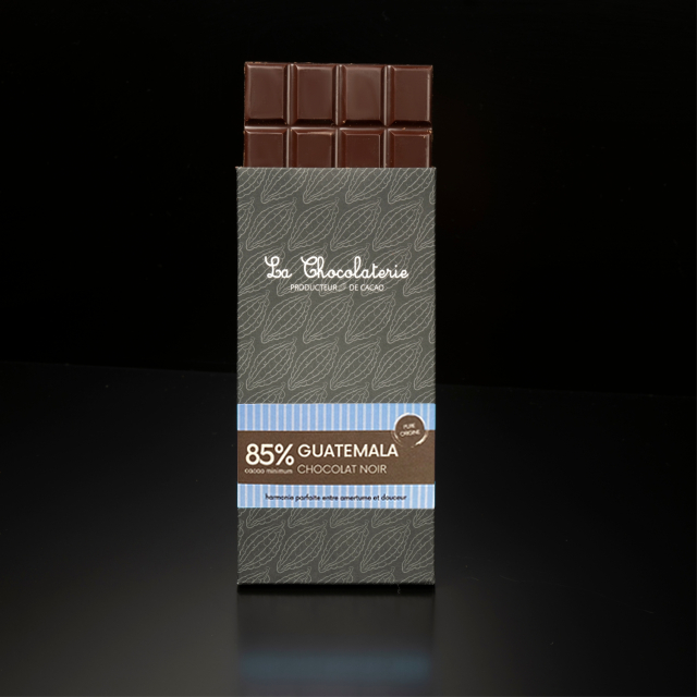 Tablette chocolat - Pure origine Guatemala 85% amertume et douceur